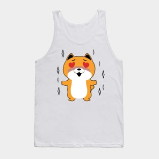 Dog in love so cute. Tank Top